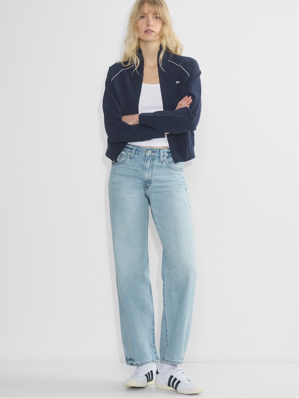 Levi’s Straight Leg Baggy Dad Blue Jeans size 28